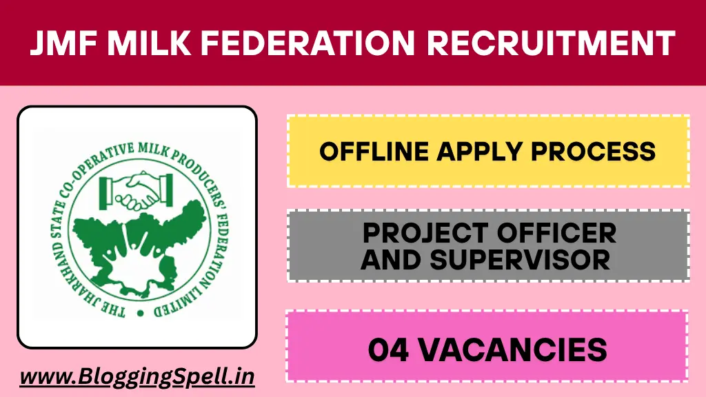 JMF Milk Federation Recruitment